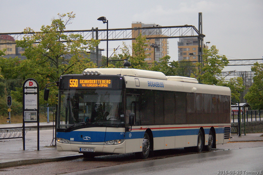 Bildalbum Bussar Sverige Västerås Lokaltrafik 671 1